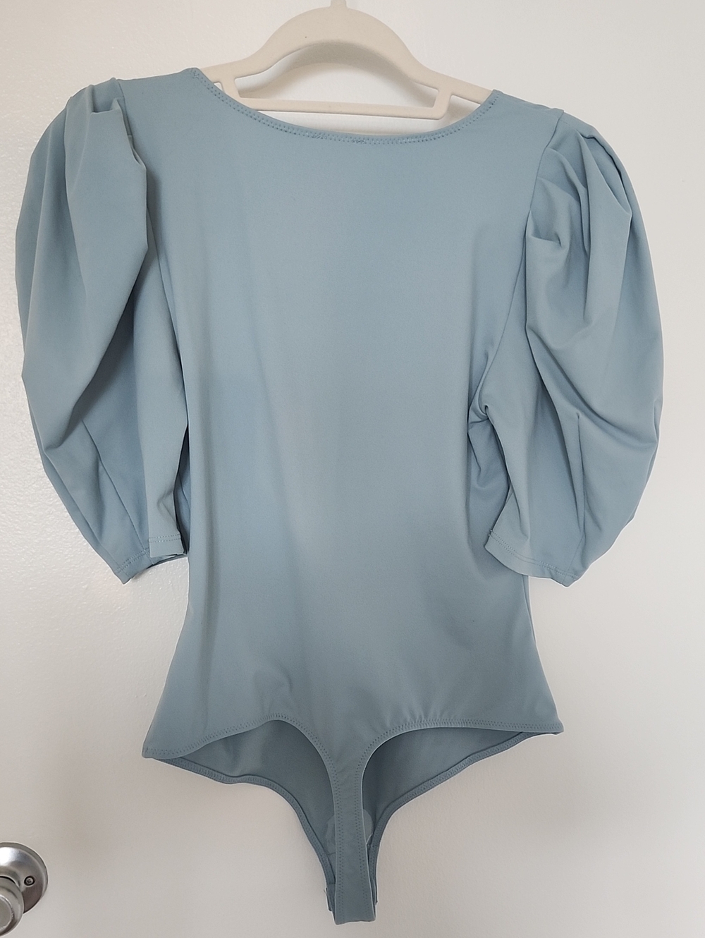 NWOT Free People Intimately Va Va Voop Puff Sleeve Bodysuit - Picture 2 of 4